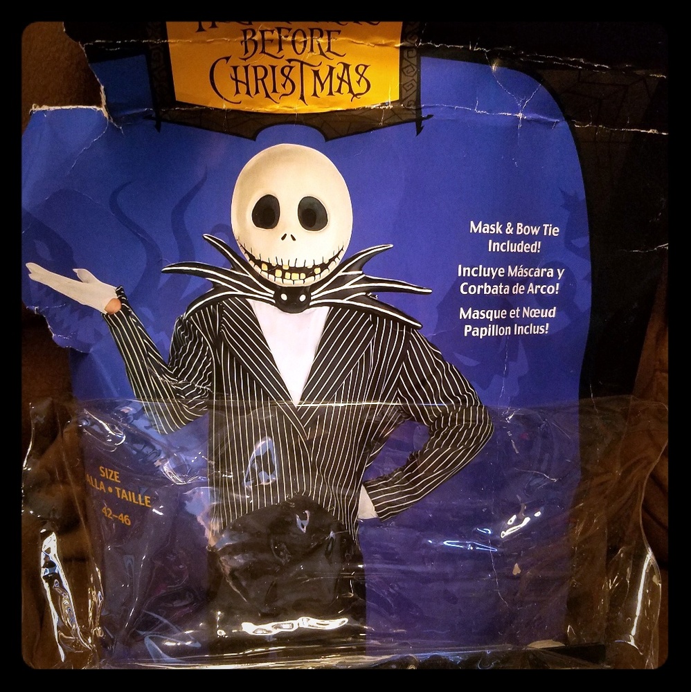 Men's Jack Skellington costume
